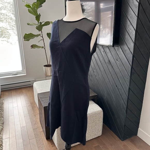 TOPSHOP DRESS DARK BLUE FOR WOMEN - Picture 2 of 7